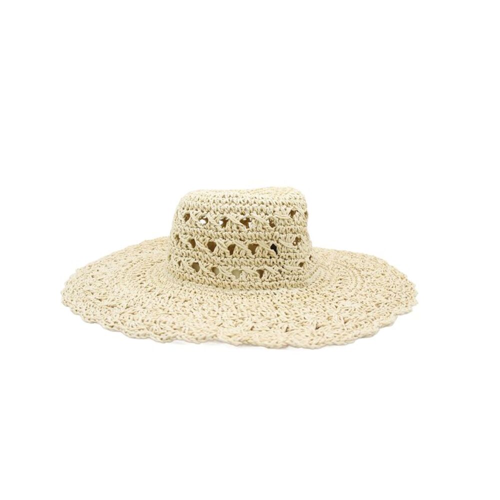 American Eagle Womens Crochet Floppy Sun Hat, NWT